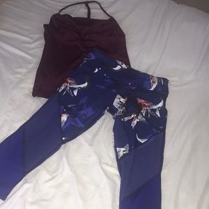 Fabletics athletic set! Never worn